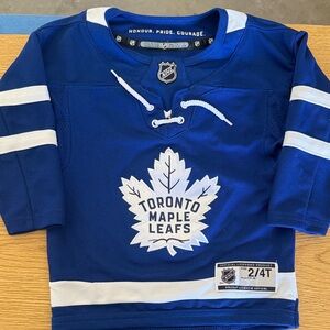 NHL Toronto Maple Leafs Youth Blue Jersey